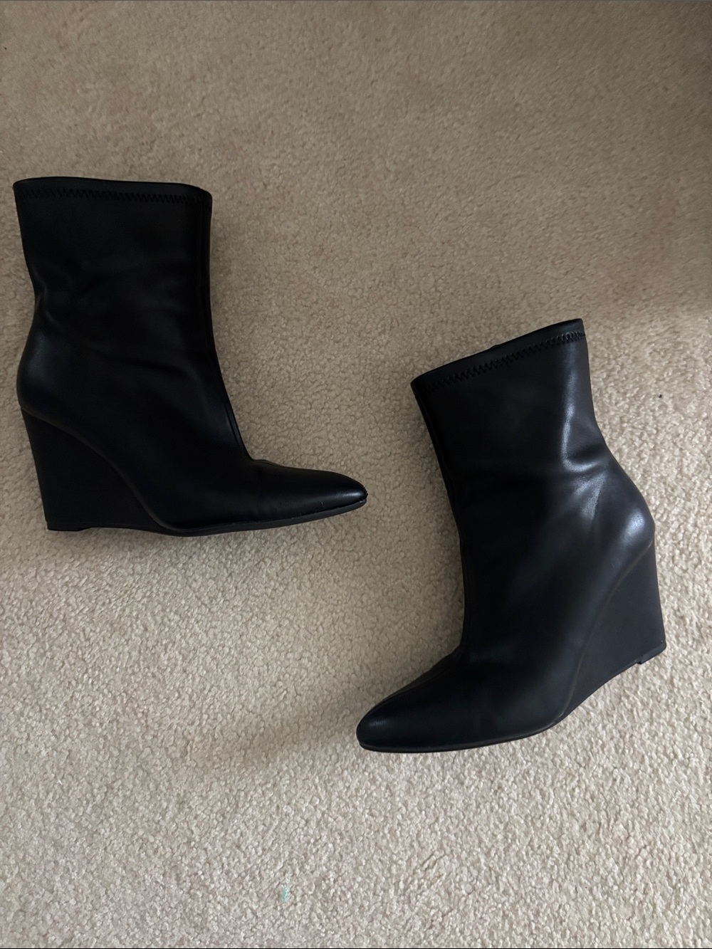 Target Black Wedge Ankle Boots